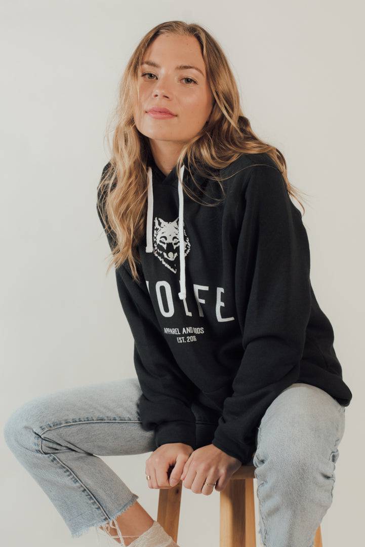 Charcoal Ashford Pullover Hoodie - Tops - Wolfe Co. Apparel and Goods