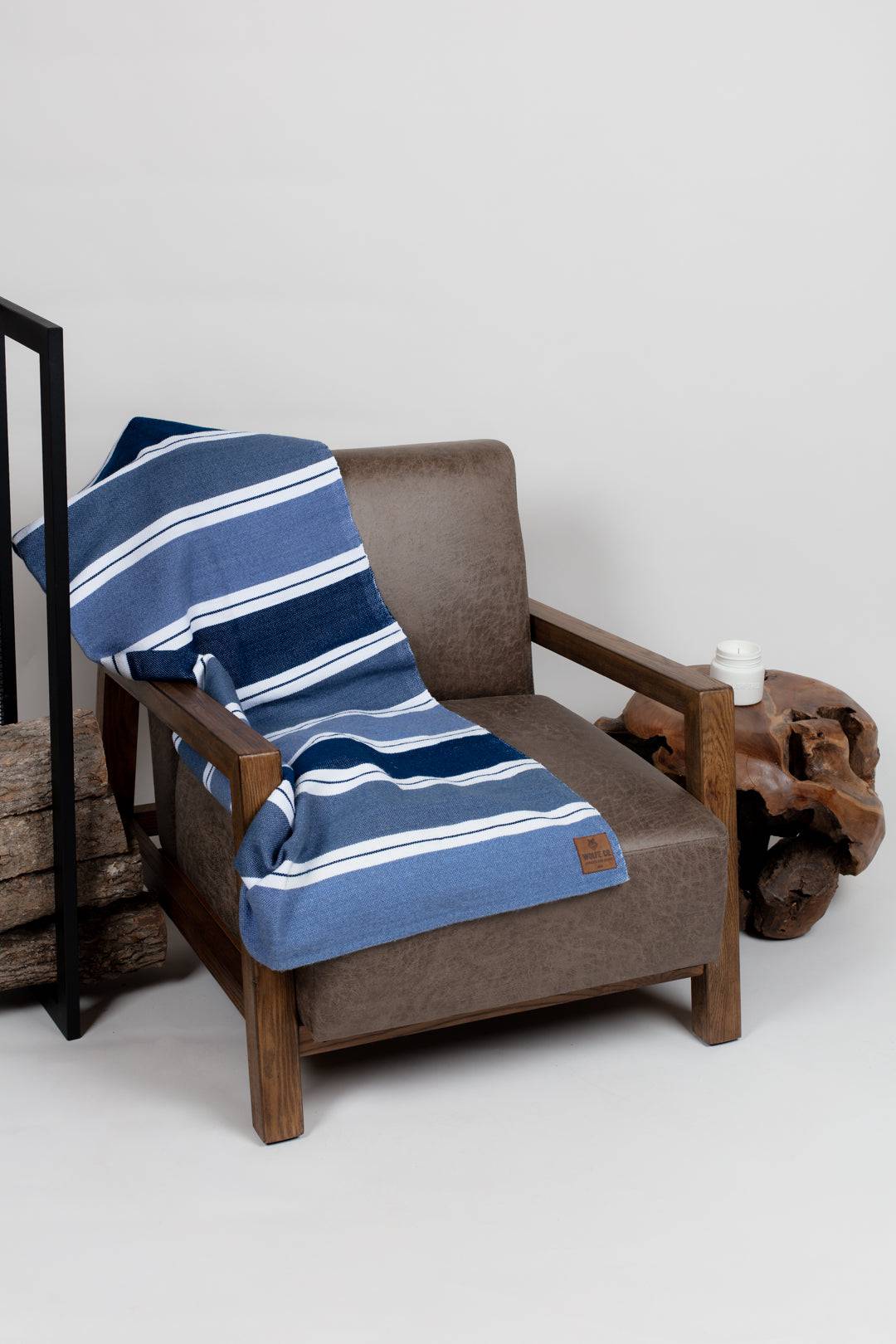 Denim Drummond Blanket - Blankets - Wolfe Co. Apparel and Goods