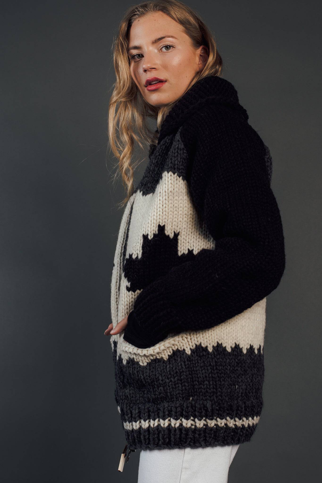 Black Origins Cardigan - Tops - Wolfe Co. Apparel and Goods