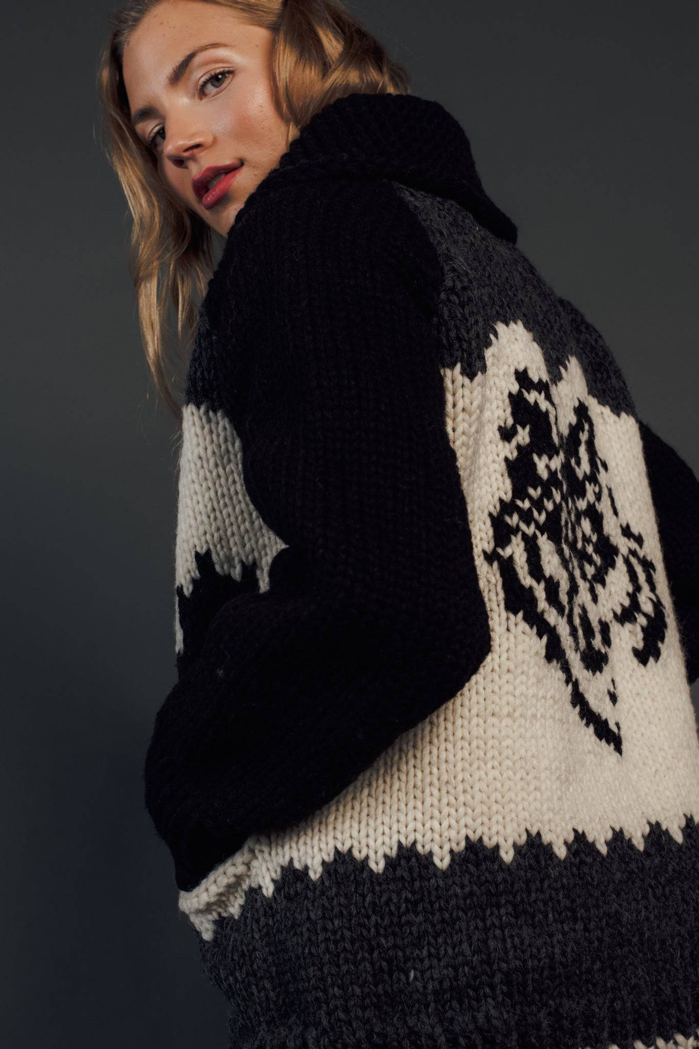 Black Origins Cardigan - Tops - Wolfe Co. Apparel and Goods
