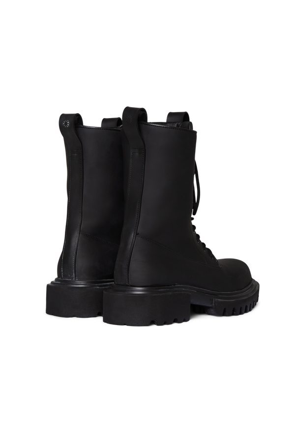 Black Show Combat Boot - Boots - Wolfe Co. Apparel and Goods