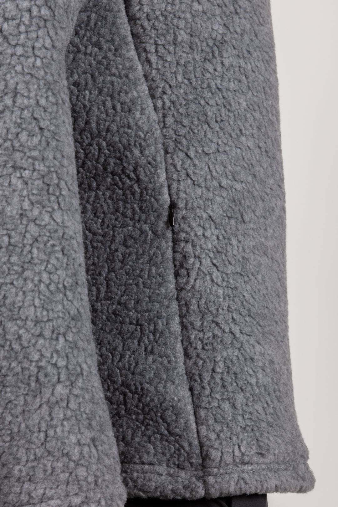 Grey Kitimat Men's Half Zip - Tops - Wolfe Co. Apparel and Goods