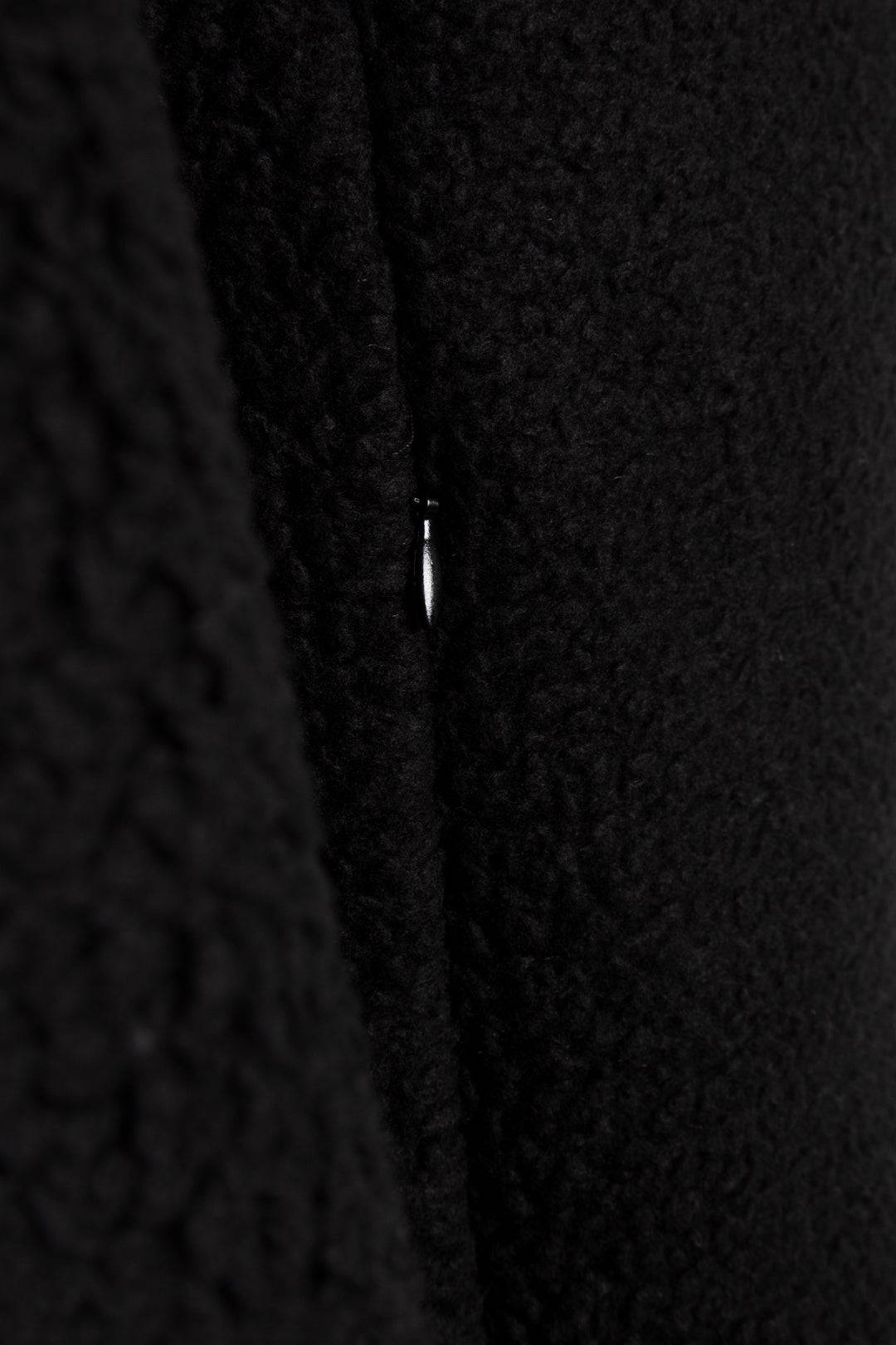 Black Kitimat Men's Half Zip - Tops - Wolfe Co. Apparel and Goods