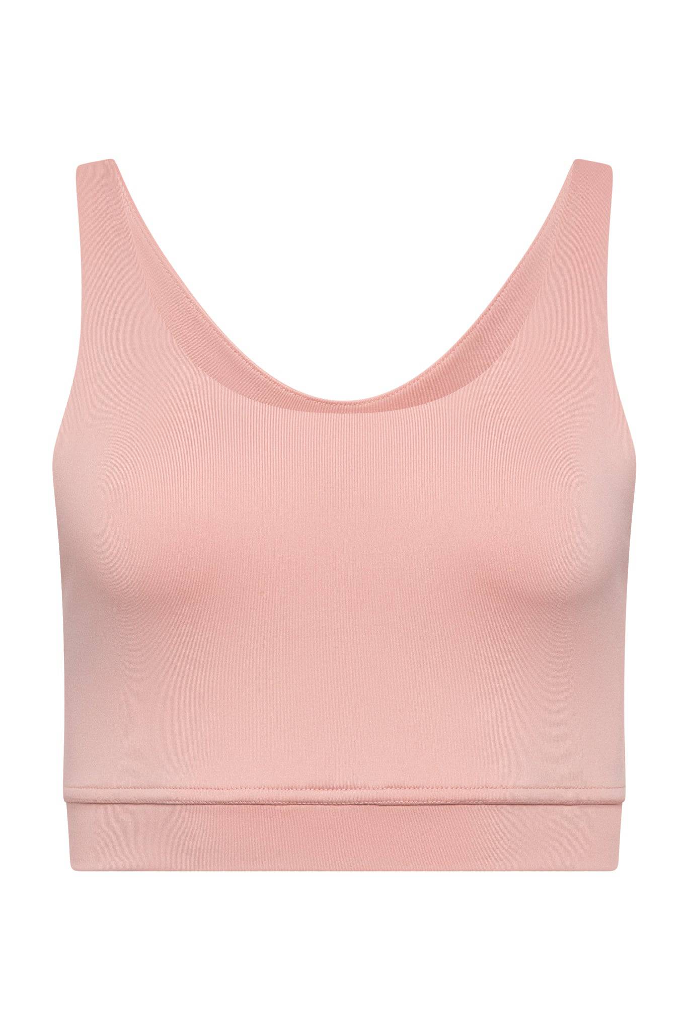 Thalia Blush Sports Bra - Tops - Wolfe Co. Apparel and Goods