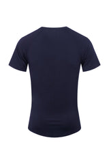 Navy Huxley T-Shirt - Tops - Wolfe Co. Apparel and Goods