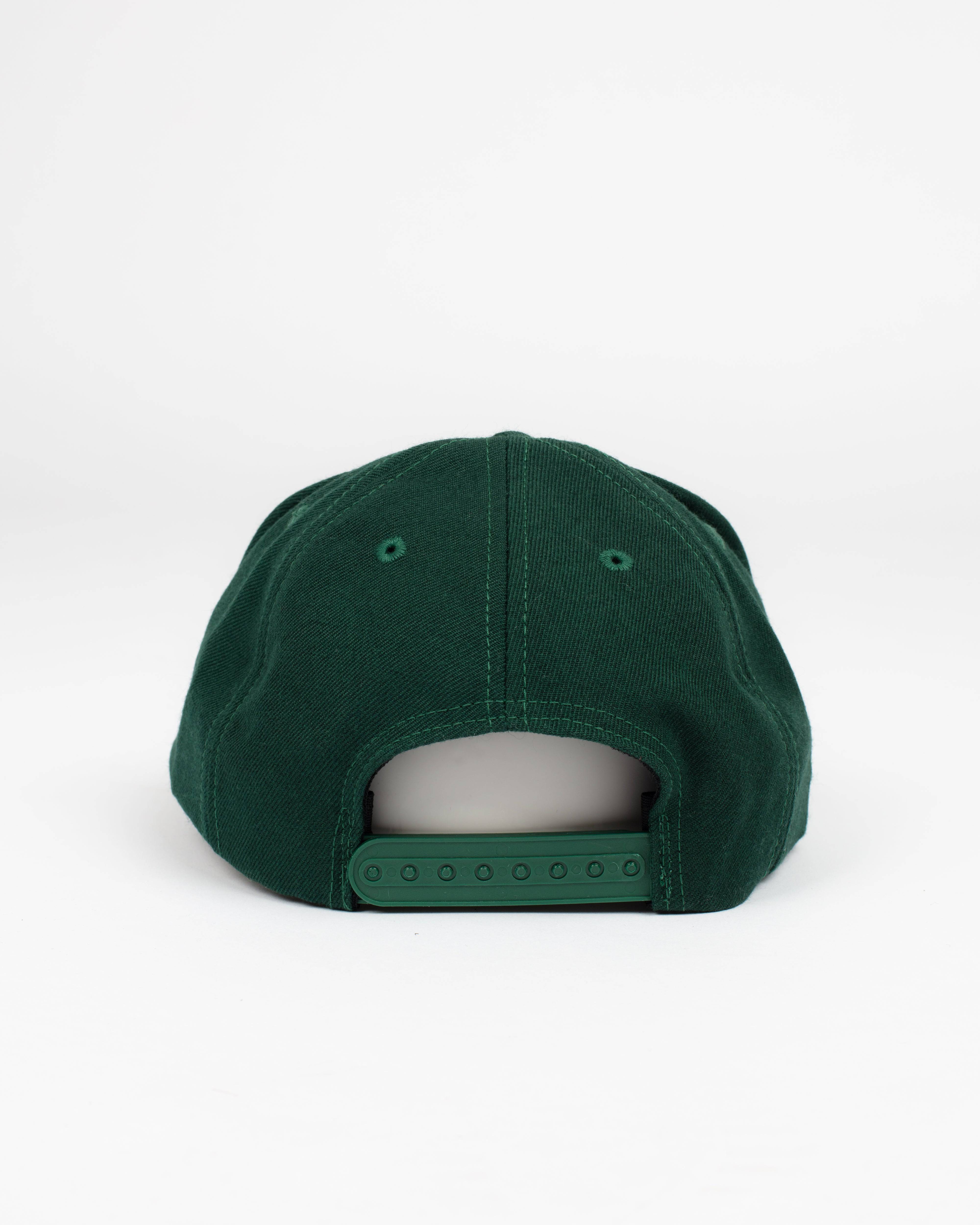 Varsity Snap Back Forest - Hats - Wolfe Co. Apparel and Goods