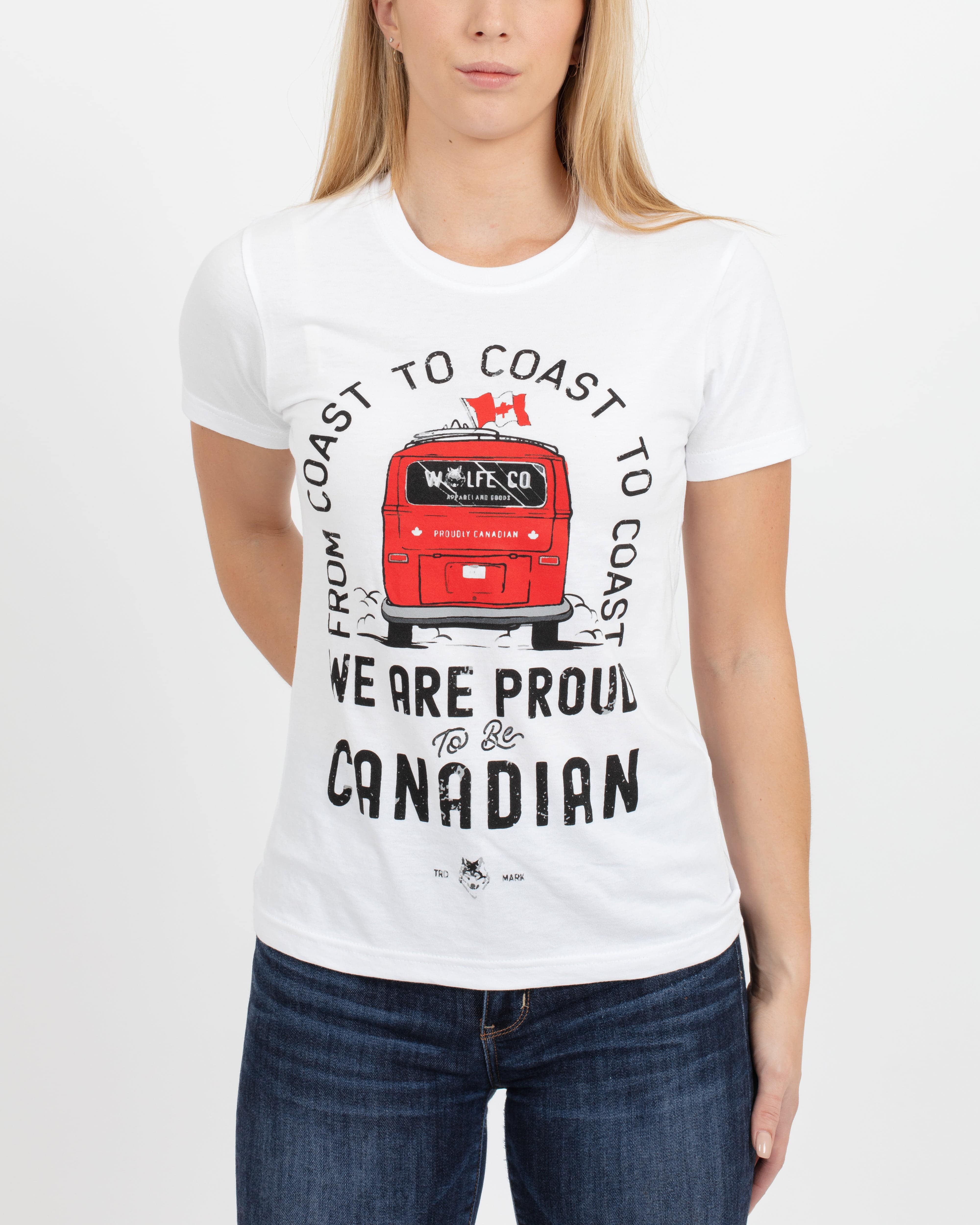 Coast to Coast T-Shirt - Tops - Wolfe Co. Apparel and Goods