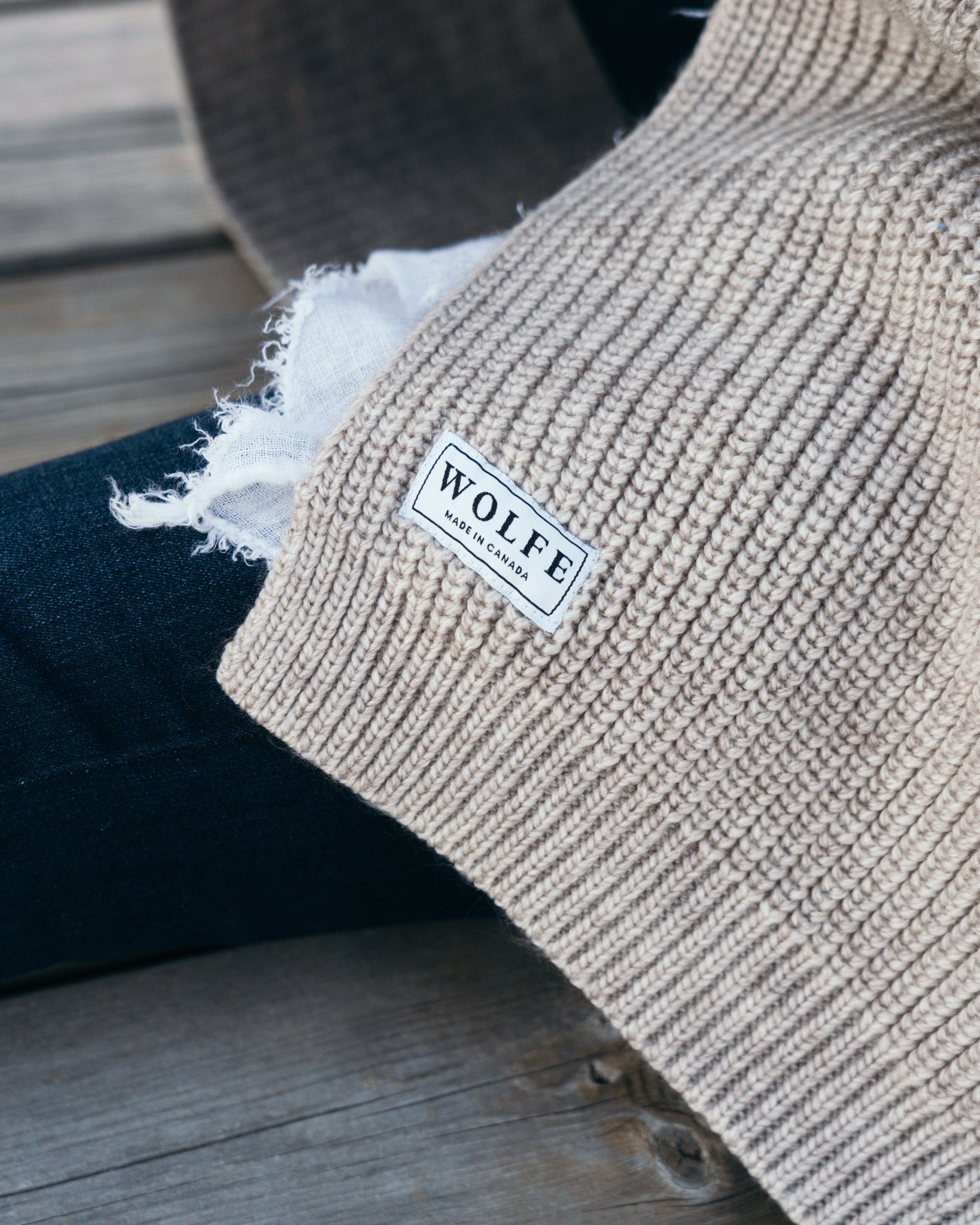 Beige Elora Cardigan