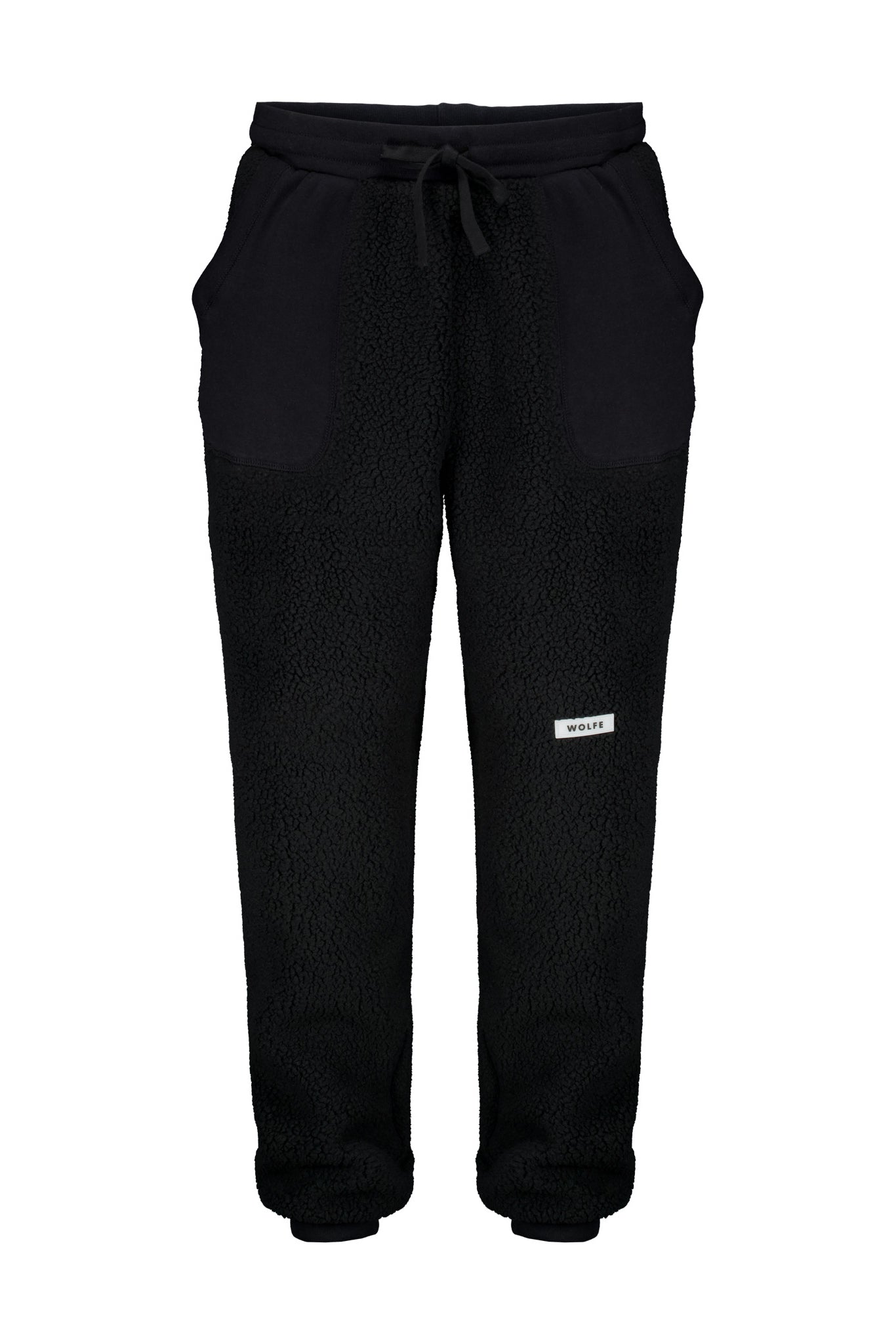 Black Kitimat Shearling Jogger