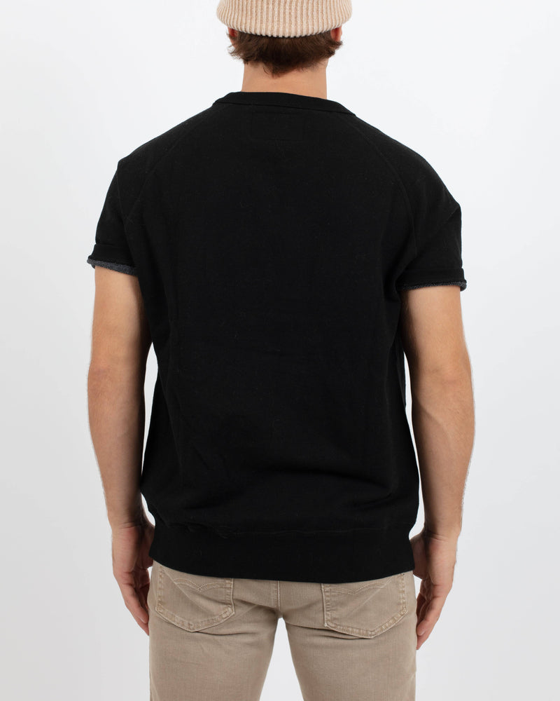 Heritage Black Crewneck - Tops - Wolfe Co. Apparel and Goods