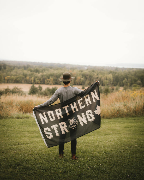 Vintage Northern Strong Flag - Flag - Wolfe Co. Apparel and Goods