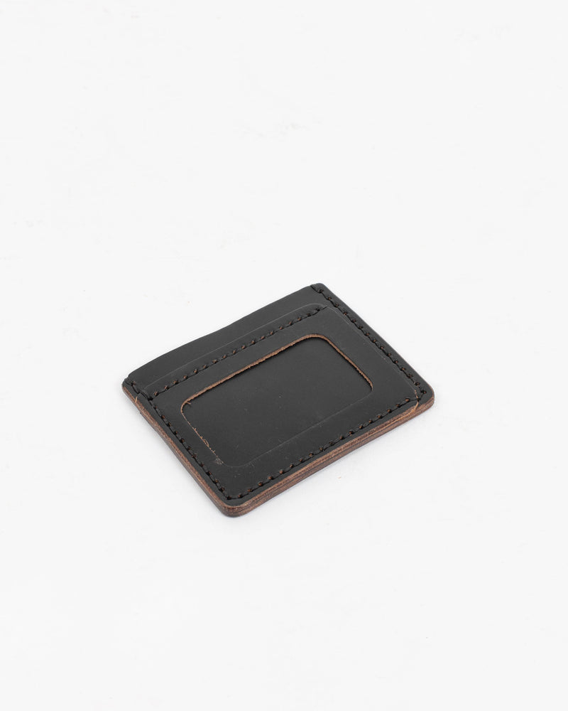 Black Flat ID Wallet - Wallet - Wolfe Co. Apparel and Goods