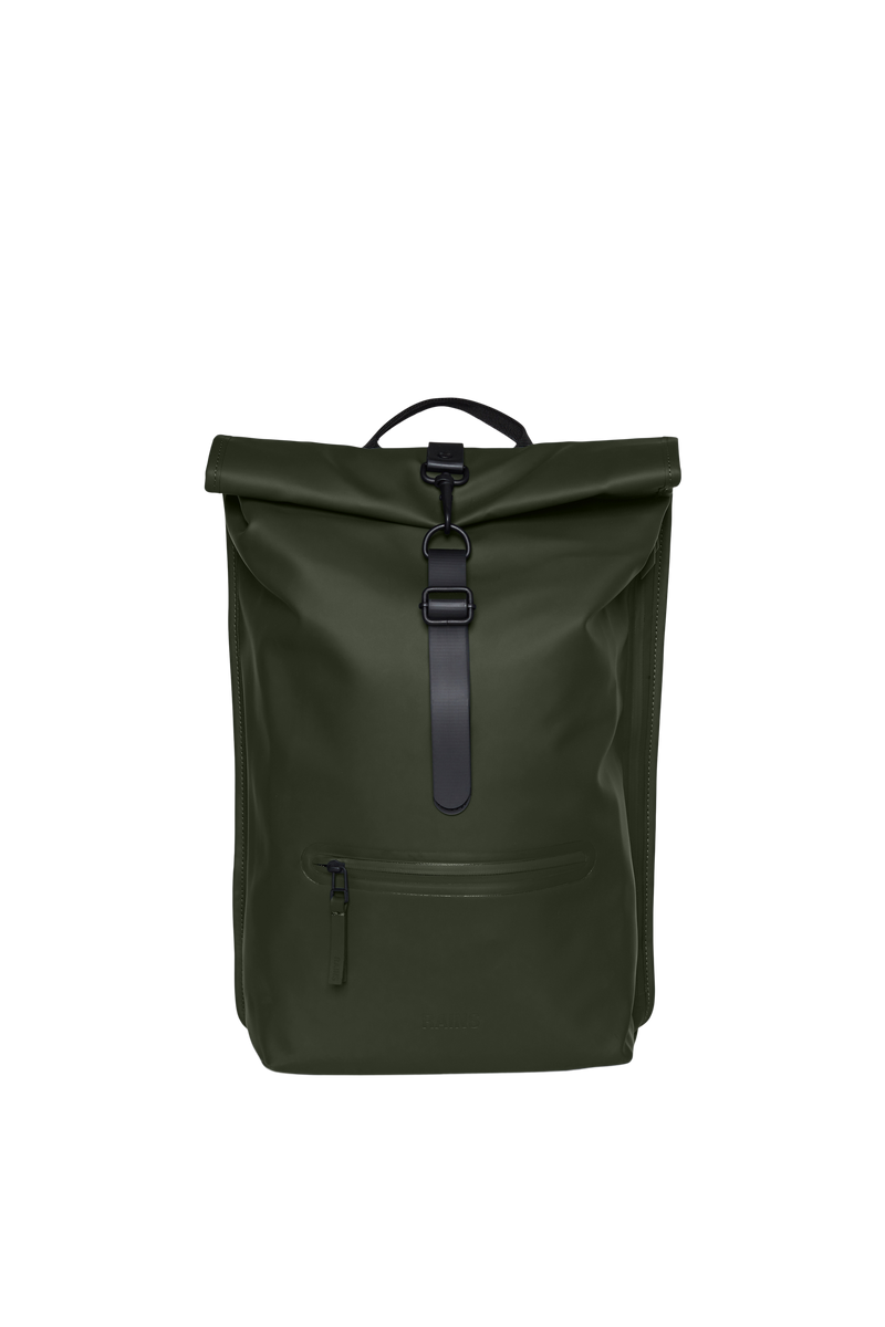 Green Rolltop Rucksack - Bag - Wolfe Co. Apparel and Goods