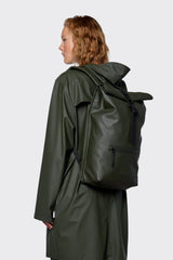 Green Rolltop Rucksack - Bag - Wolfe Co. Apparel and Goods