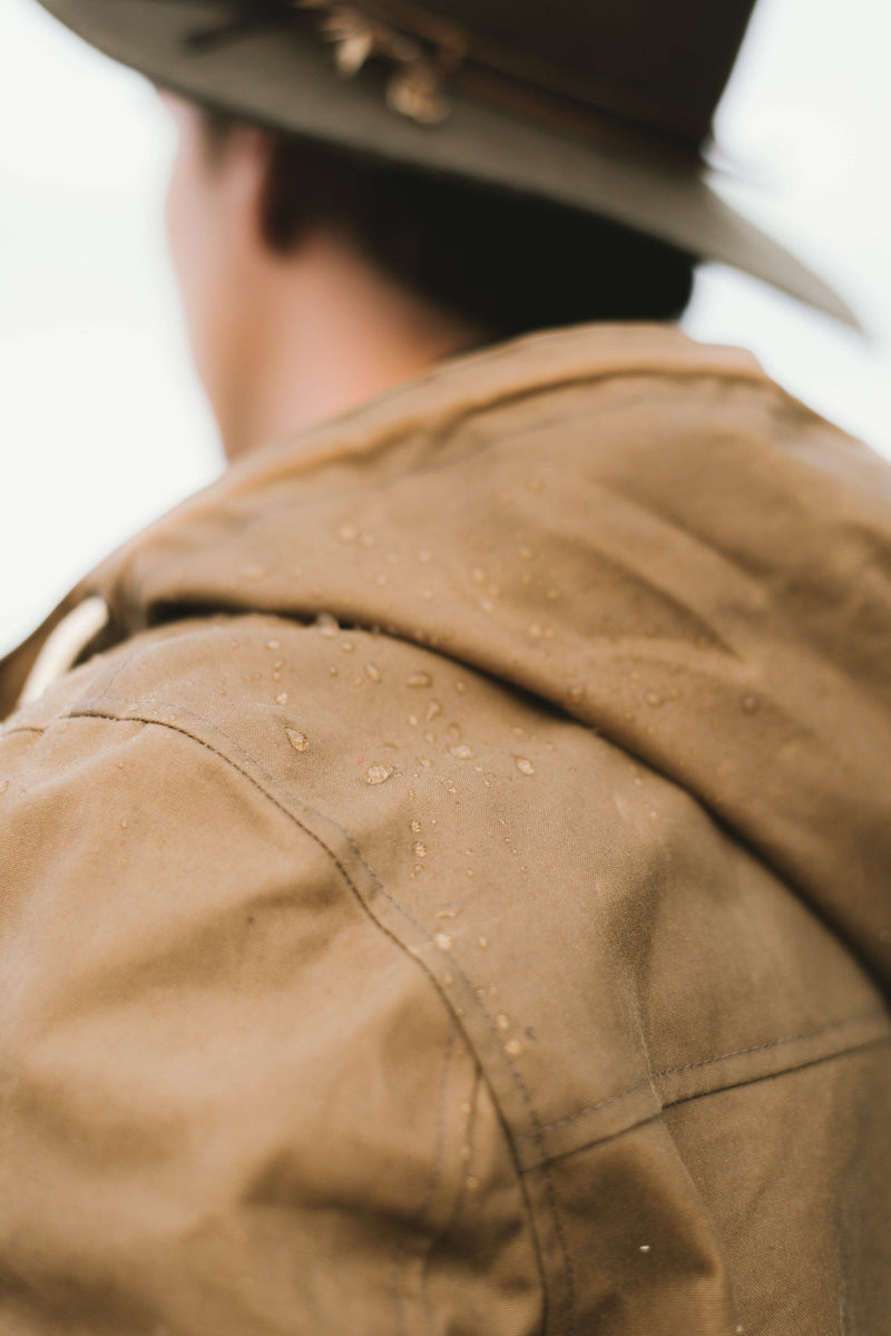 Beige Dartmouth Jacket - Outerwear - Wolfe Co. Apparel and Goods