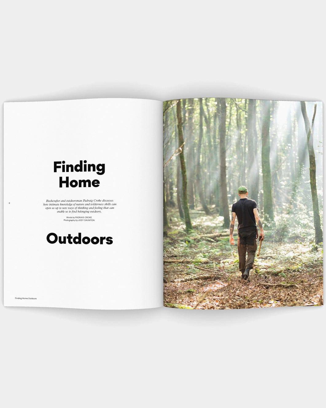 Another Escape Magazine - Publication - Wolfe Co. Apparel and Goods