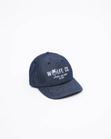 Wolfe Co. Denim Ballcap - Hats - Wolfe Co. Apparel and Goods