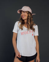 The Original Wolf Pink Strap Back - Hats - Wolfe Co. Apparel and Goods