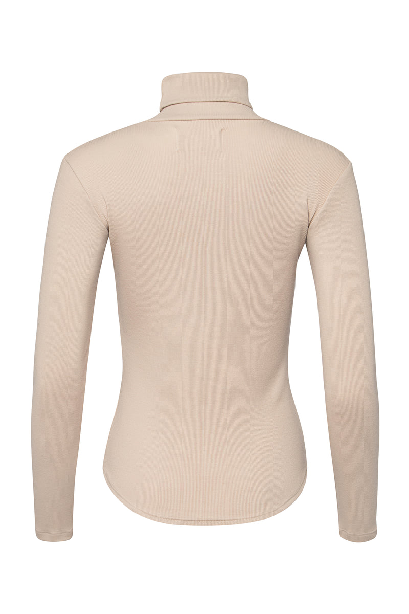 Ribbed Dune Turtleneck - Tops - Wolfe Co. Apparel and Goods