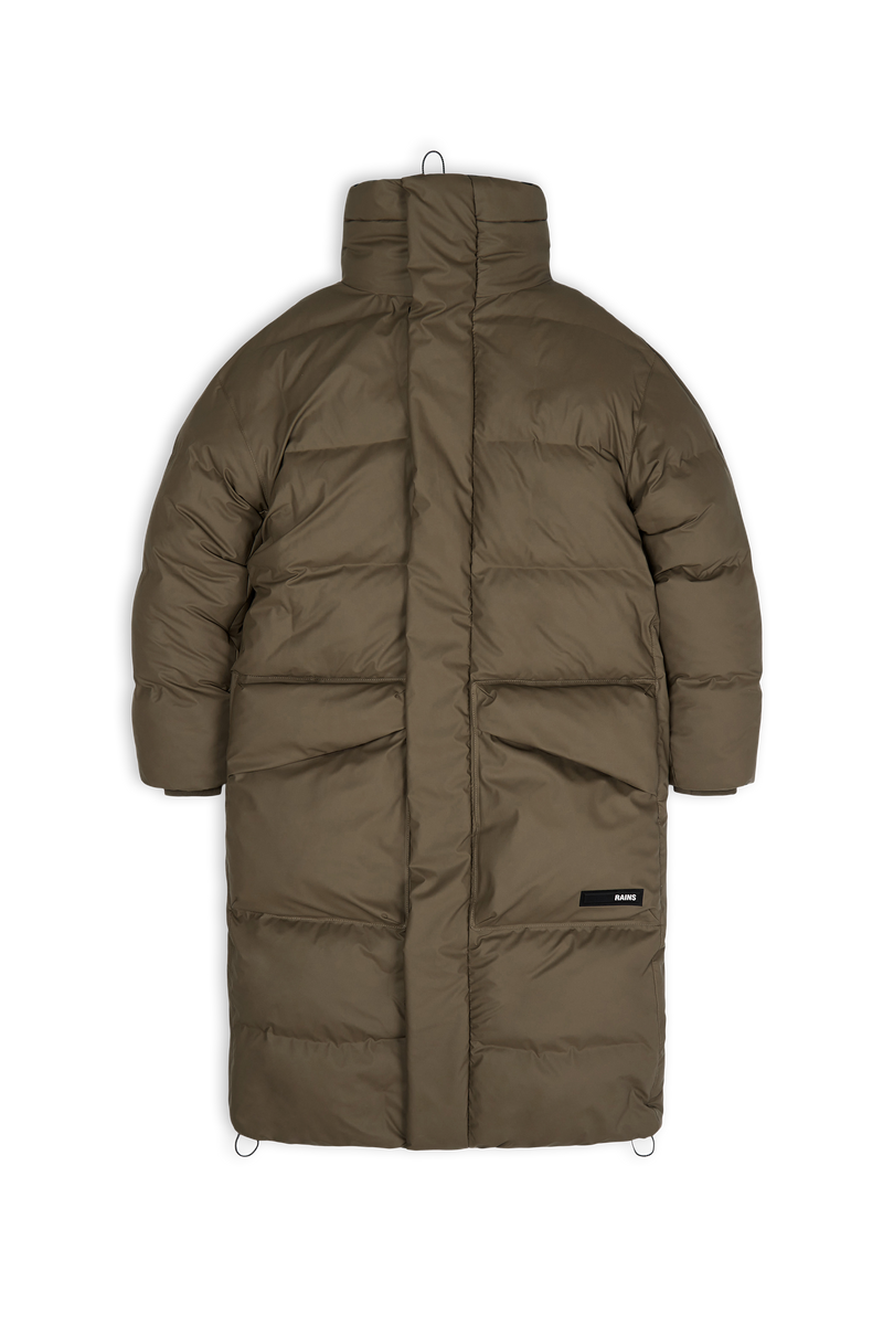 Wood Block Puffer Coat - Outerwear - Wolfe Co. Apparel and Goods