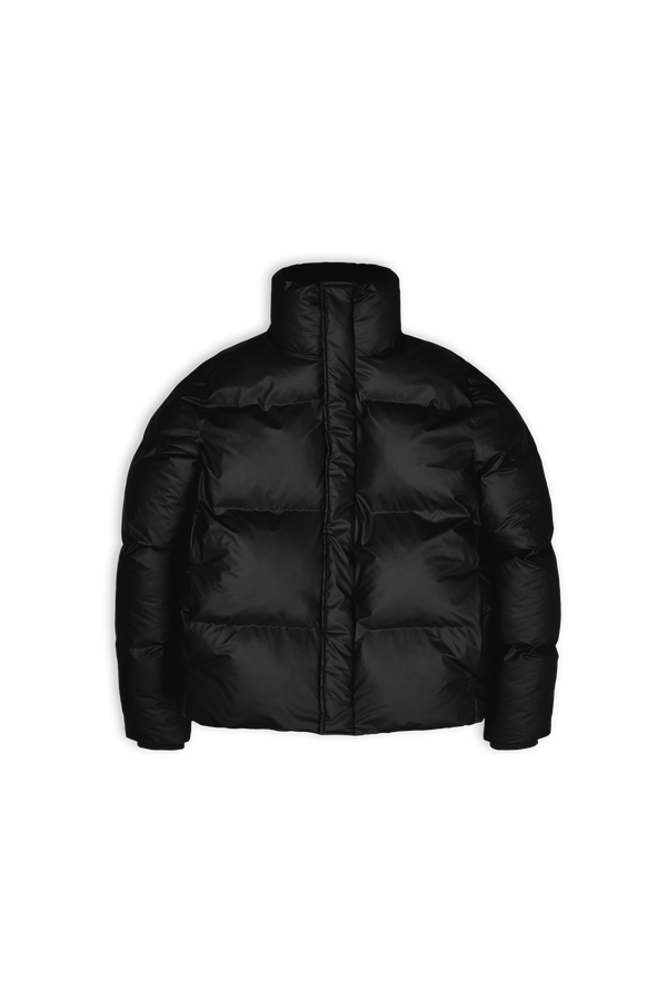 Black Boxy Puffer Jacket - Outerwear - Wolfe Co. Apparel and Goods