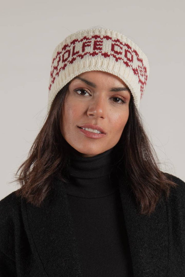 Ivory Winter Headband - Hats - Wolfe Co. Apparel and Goods