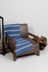 Navy Drummond Blanket - Blankets - Wolfe Co. Apparel and Goods