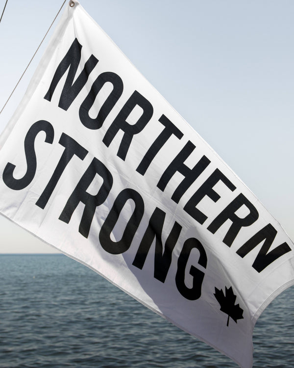 Northern Strong Flag - Flag - Wolfe Co. Apparel and Goods