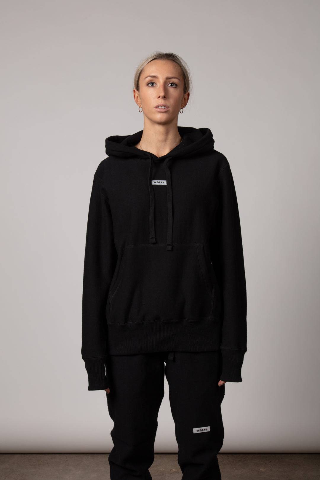 Black Brooks Pullover - Tops - Wolfe Co. Apparel and Goods