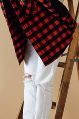 Plaid Flannel Shirt - Tops - Wolfe Co. Apparel and Goods