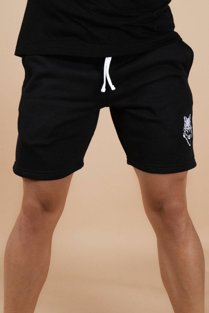 Men's Black Sweat Short - Bottoms - Wolfe Co. Apparel and Goods