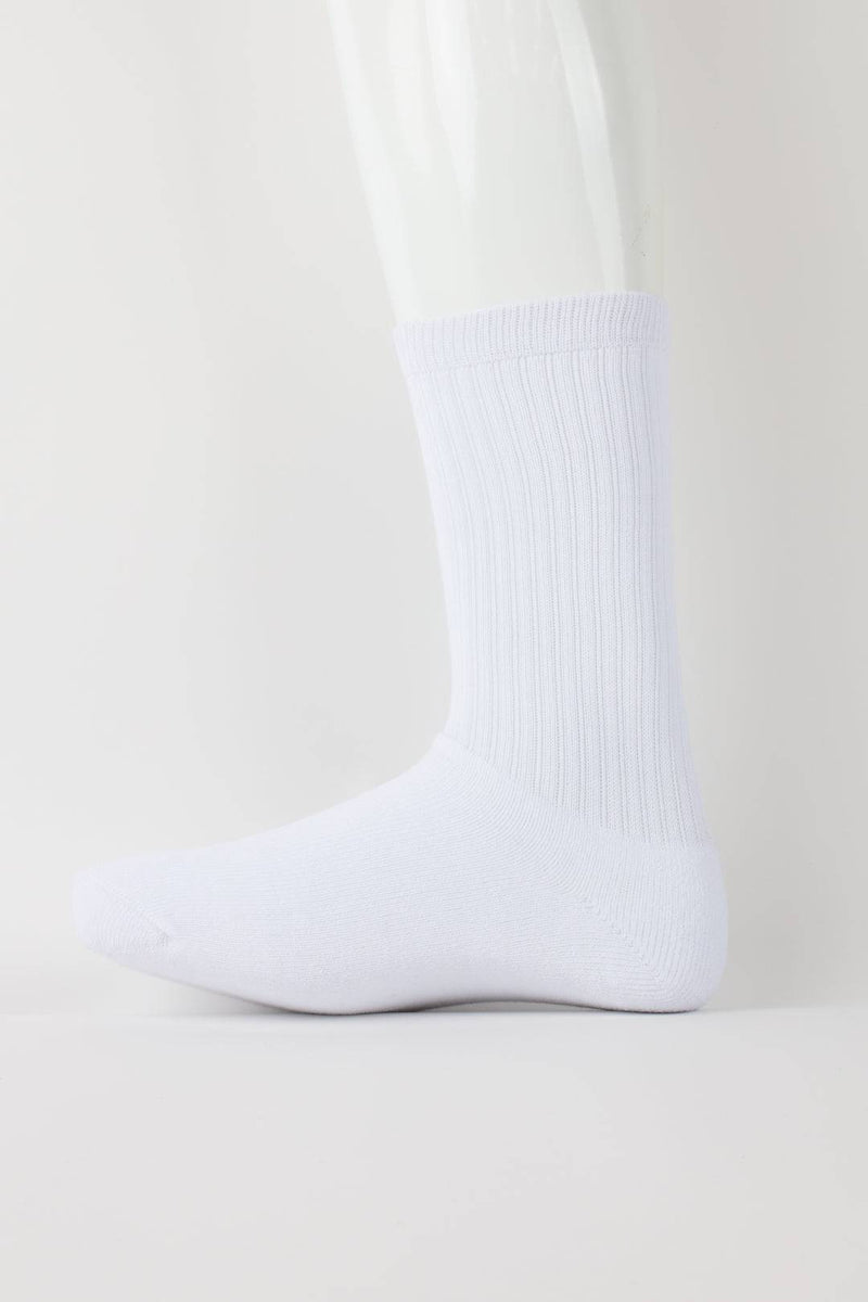 White cotton deals socks