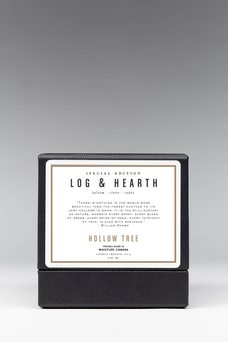 Log and Hearth Candle - Candles - Wolfe Co. Apparel and Goods