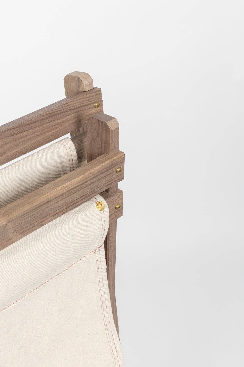Walnut Travel Chair - Home - Wolfe Co. Apparel and Goods