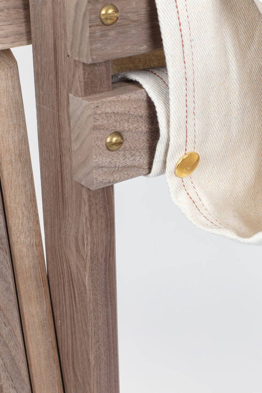 Walnut Travel Chair - Home - Wolfe Co. Apparel and Goods