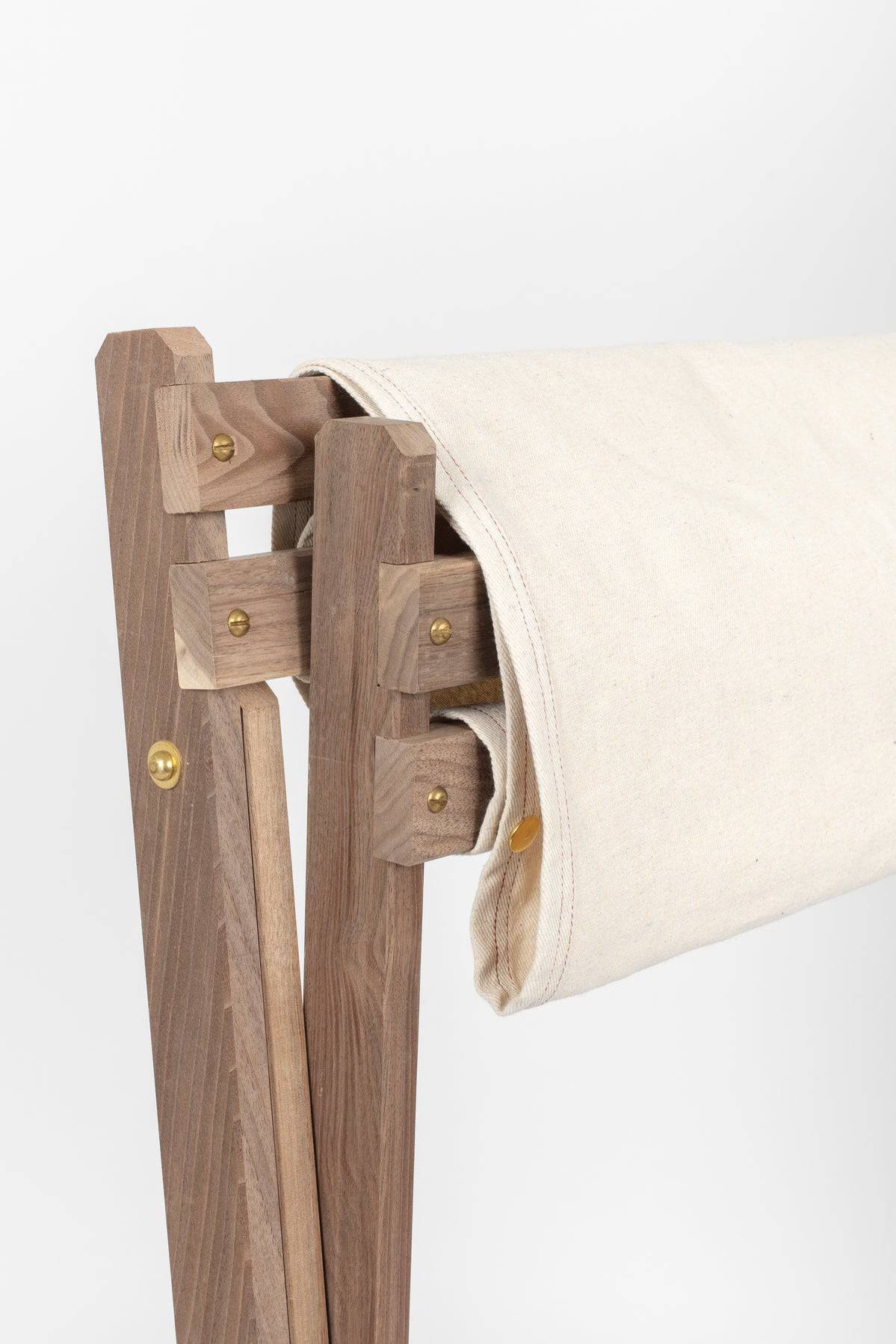 Walnut Travel Chair - Home - Wolfe Co. Apparel and Goods