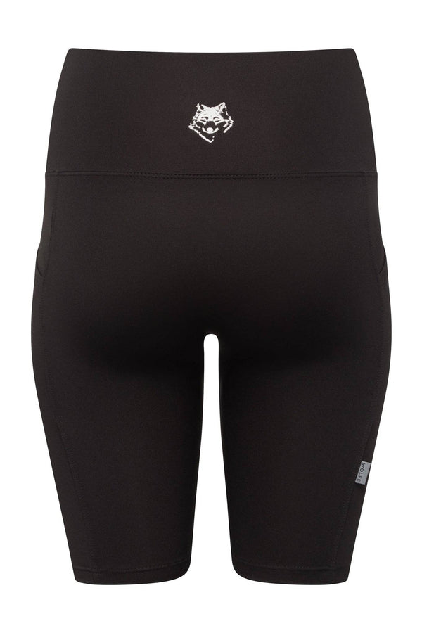 Thalia Black Bike Short - Bottoms - Wolfe Co. Apparel and Goods