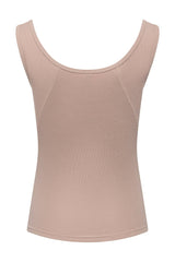 Aubrey Tank Fawn - Tops - Wolfe Co. Apparel and Goods
