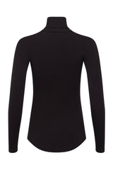 Ribbed Black Turtleneck - Tops - Wolfe Co. Apparel and Goods