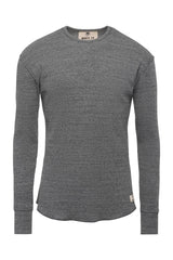 Grey Hawkestone Waffle Knit - Tops - Wolfe Co. Apparel and Goods