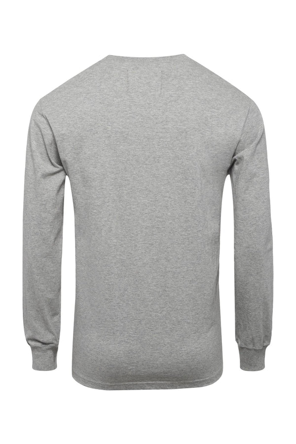 Grey Eastport Long Sleeve - Tops - Wolfe Co. Apparel and Goods