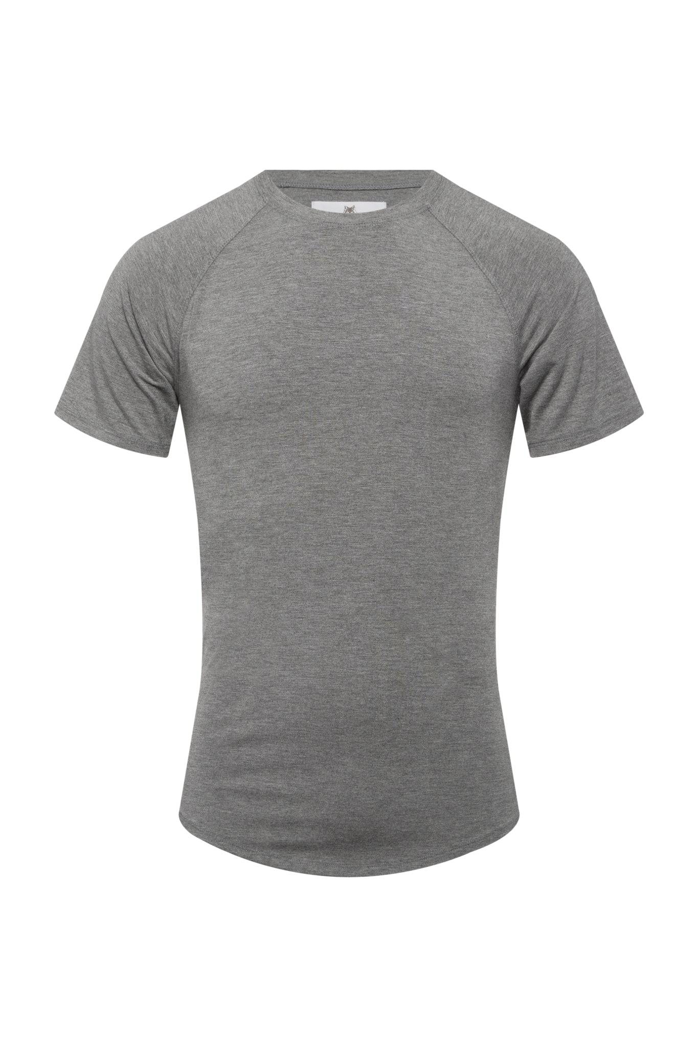 Grey Huxley T-Shirt - Tops - Wolfe Co. Apparel and Goods