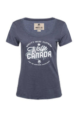 Navy Adventure Flowy Top - Tops - Wolfe Co. Apparel and Goods