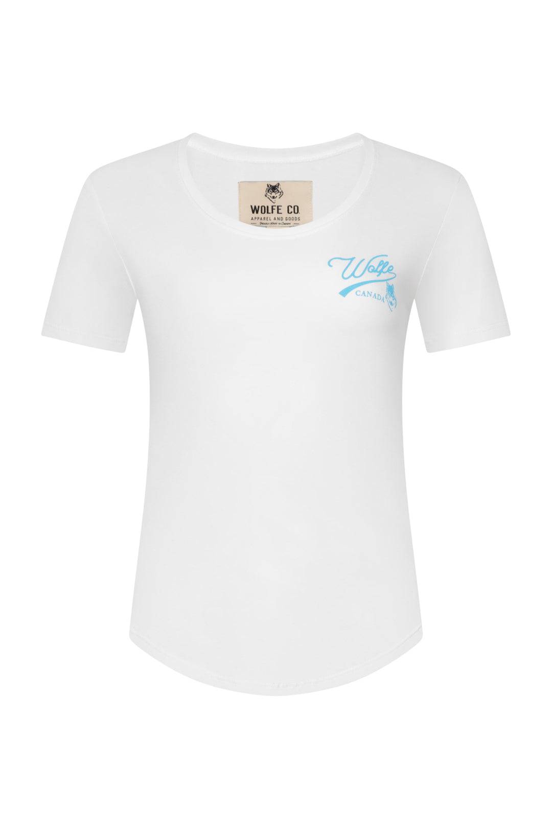 Wolfe Canada Scoop Bottom T-Shirt - Tops - Wolfe Co. Apparel and Goods