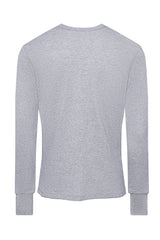 Grey Straight Hem Waffle Knit - Tops - Wolfe Co. Apparel and Goods