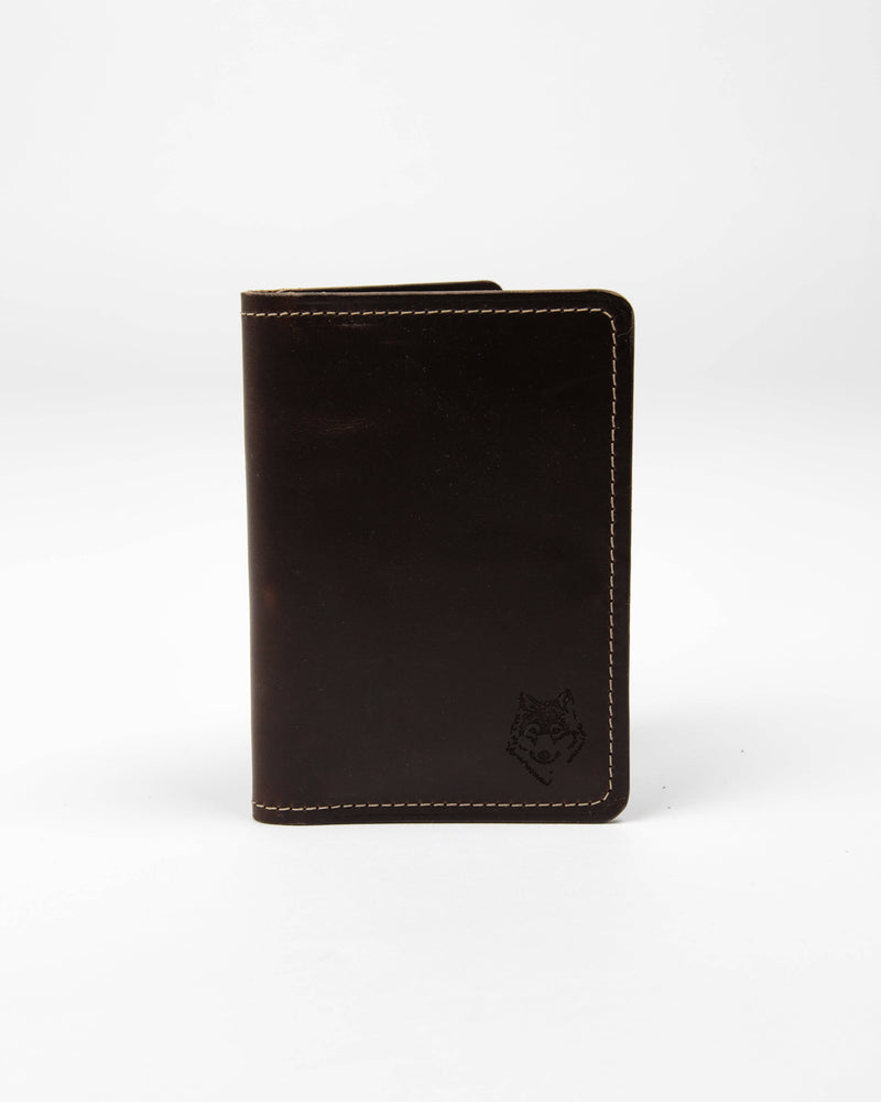 Chocolate Leather Passport Cover - Wallet - Wolfe Co. Apparel and Goods