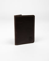 Chocolate Leather Passport Cover - Wallet - Wolfe Co. Apparel and Goods