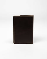 Chocolate Leather Passport Cover - Wallet - Wolfe Co. Apparel and Goods