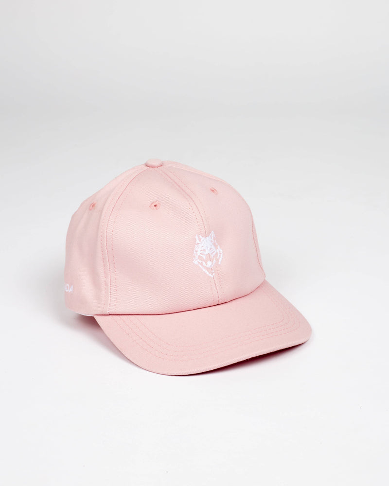 The Original Wolf Pink Strap Back - Hats - Wolfe Co. Apparel and Goods
