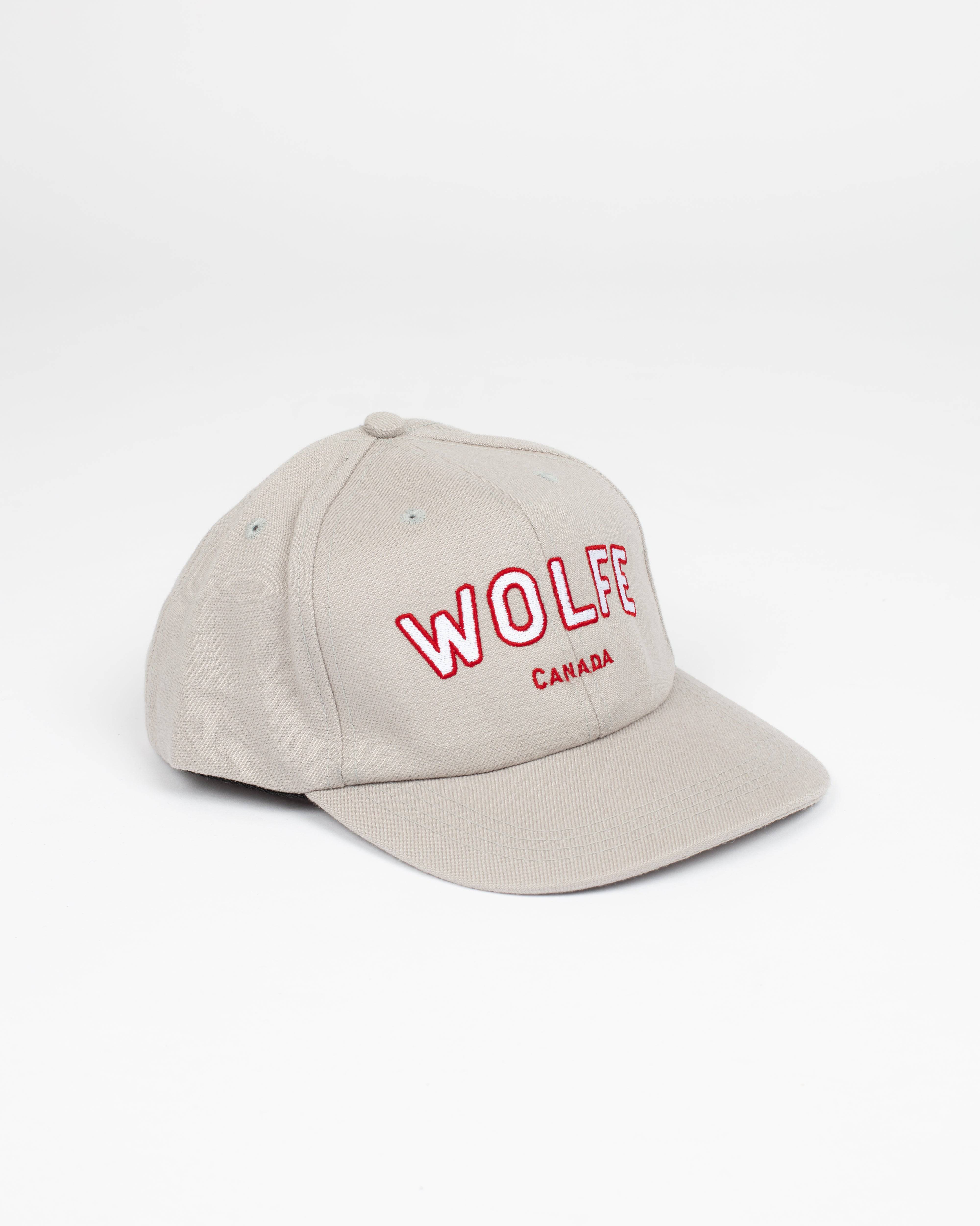 Varsity Snap Back Grey - Hats - Wolfe Co. Apparel and Goods